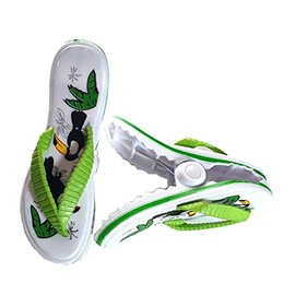 White Toucan Flopes Style Beach Towel Clips Jumbo Size for Beach Chair, Cruise Beach Patio, Pool Accessories for Chairs, Household Clip, Baby Stroller. by C&H Solutions