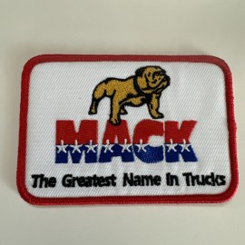 Mack Trucks Bulldog Patch Truck Trucking Iron-On Sew-On Embroidered New!