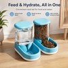 3.8L Pet Feeder & Water Dispenser – Automatic Food and