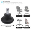 Hepzest 5Pcs Bell Glides Replacement Office Chair Wheels Stopper Office