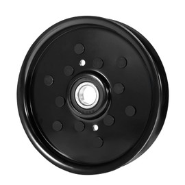 Cluparis AM106627 Idler Pulley for John Deere Mower, AM121602 Flat Idler Pulley Fit for John Deere LT133 LT160 F725 X320 GT235 LT155 GT225 Scotts Z445 Z425 Lawn Mower Tractor with 42C 48 48C Deck