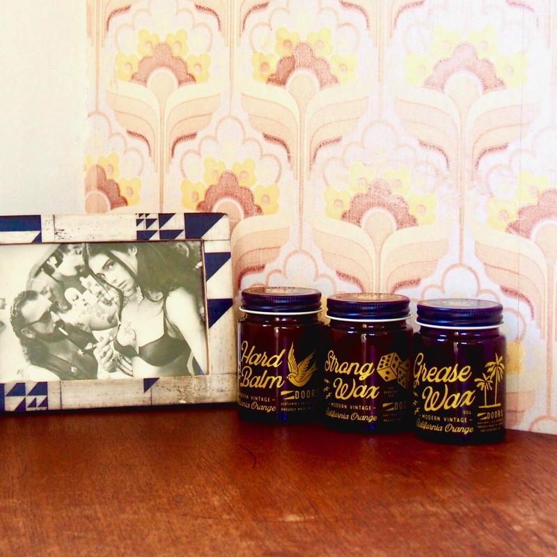 DOORS BEACH ORANGE WAX Hard Balm 2.8 oz (80 g)