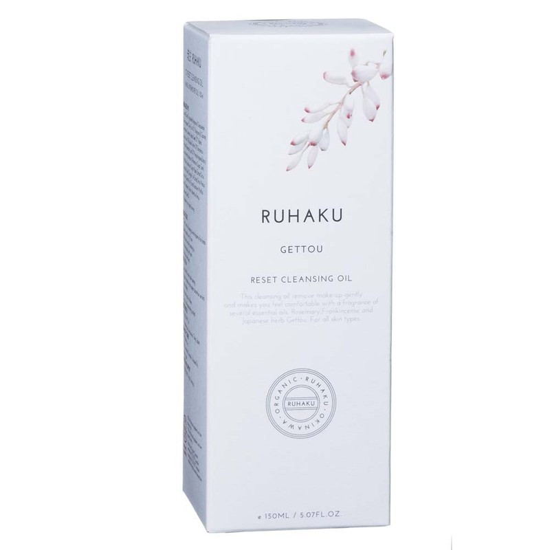 RUHAKU Moon Peach Reset Cleansing Oil, 5.1 fl oz (150