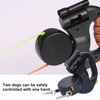 Retractable Dog Leash, Double Leashs Automatic Retractable Pet Leash, 10