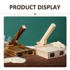 HOLIDYOYO 1pc Wooden Dough Presser for Dumpling Making Ergonomic Handle