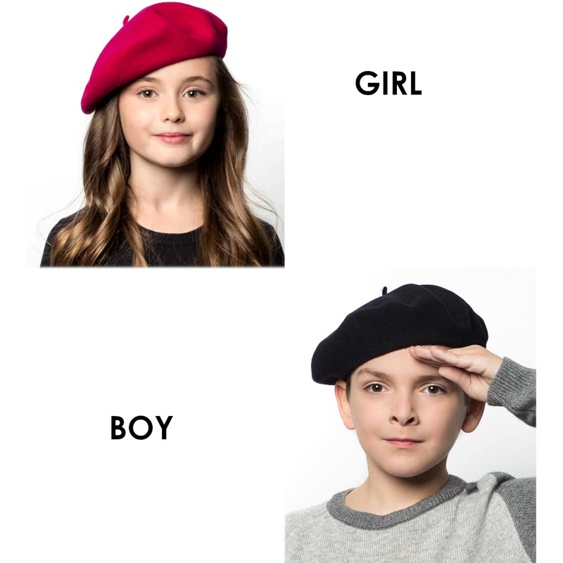 Van Der Rich ® - Wool beret for children for