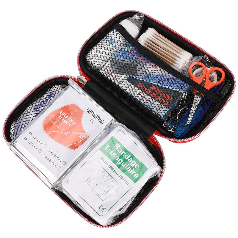 Portable Emergency Aid Kit Home Outdoor Car Emergency Survival Treatment