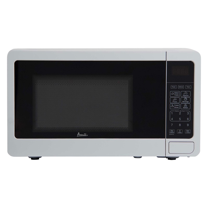 Avanti MT7V0W Microwave Oven 700-Watts Compact with 6 Pre Cooking