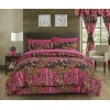 Regal Comfort FULL SIZE HOT PINK CAMO 1 PC COMFORTER