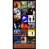 HALL & OATES album discography magnet (3.75" x 4.75" magnet)
