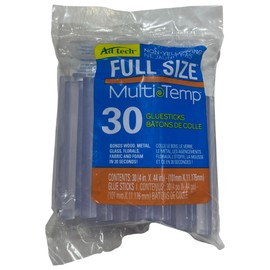 Ad Tech All Purpose 4" Glue Gun Sticks 1/2" Diameter 30 Pack