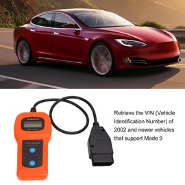 OBDII Scanner Tool, U480 Car OBD2 Diagnostic Scanner LCD Display 10‑12V DC Universal Engine Code Reader Tool Diagnostic Tools
