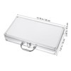 Levemolo Portable Aluminum Storage for Tools Metal Suitcase Locking Mechanism