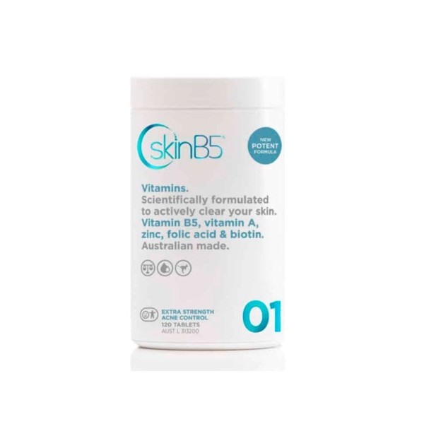 SkinB5 Extra Strength Acne Control Vitamins 120Tabs