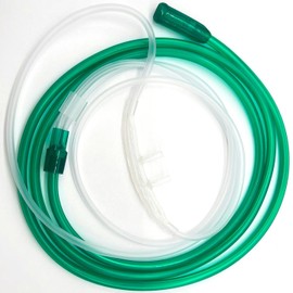 ResOne High Flow Adult Oxygen Cannula - Soft Curved Prongs, 2Ft Tubing - Nasal Cannula for Oxygen Concentrator, Soft Nasal Cannula, Oxygen Cannula, Oxygen Tubing Accessories - 1 Pack