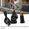 One Pair Electric Bike Throttle Handlebar with Red Screen Lock