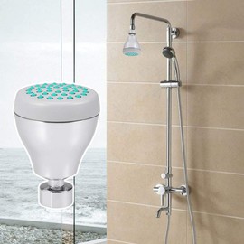 BESPORTBLE Shower Head Bathroom Boosting Handheld Rainfall Shower Head Detachable for Low Flow Showers 3 Inch Silver