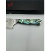 Void Blades Japanese AUS-10 Damascus Steel Full Tang Abalone Shell