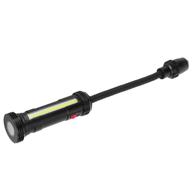 LED Zoom Machine Tool Working Light USB Charging Gooseneck Magnetic