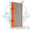 NKA AER.1 HAPF30AS 3-in-1 HEPA Air Filter Replacement Compatible with