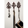 Shabby Chic Cast Iron Decorative Wall Hooks - Rustic -