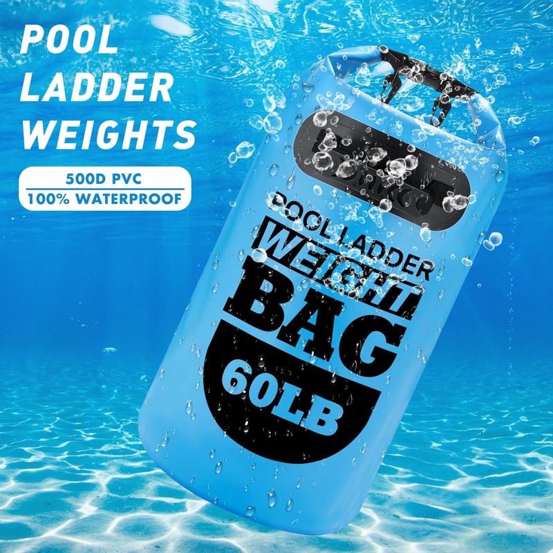 Hahood 2 Packs Pool Ladder Weights 30L Pool Step Weights