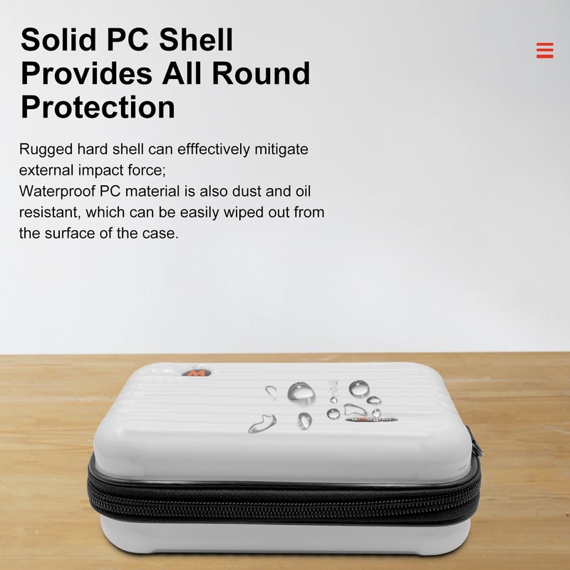 Taoricup Insta360 X4 Carrying Case X4 Bag Hard Shell Case