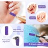 ITADAKU 120 Pcs 3mm Mini Sanding Bands for Nail Drill