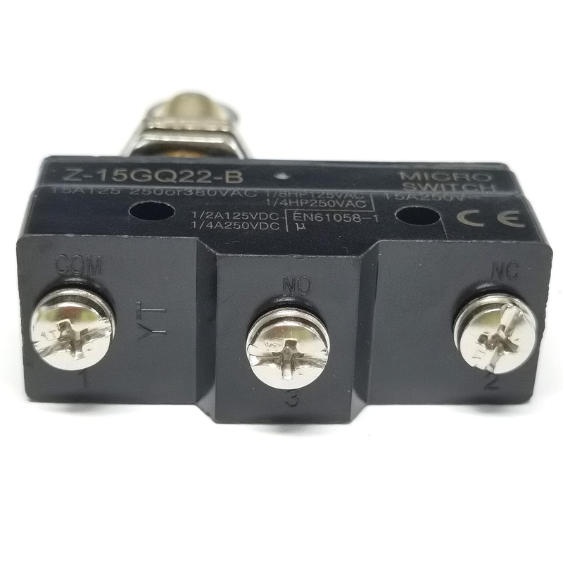 Micro Switch Z-15GQ22-B 1NO + 1NC Panel Mount Plunger Snap