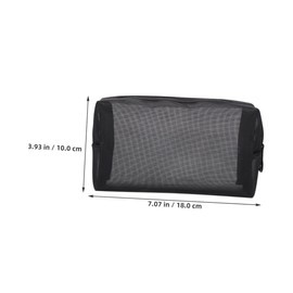 BESPORTBLE 4pcs Durable Nylon Travel Toiletry Makeup Organizer Pouch Design for Easy Cleaning Lightweight Portable for Daily Use and Travel Accessories