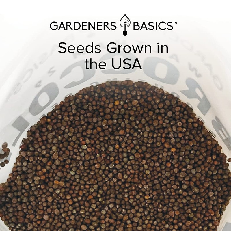 Gardeners Basics, Broccoli Seeds for Sprouting Kit and Microgreens Non-GMO,