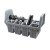 Commercial Dishwasher Cutlery Holder - Cutlery Basket 8 Compartment with