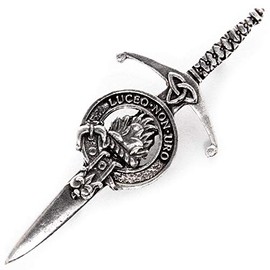 USA Kilts MacKenzie Scottish Clan Crest Kilt Pin Made in Scotland