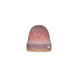Barts Fanatail Turnup Beanie Knitted Hat Turn-Up Hat Winter Hat with Envelope, orange