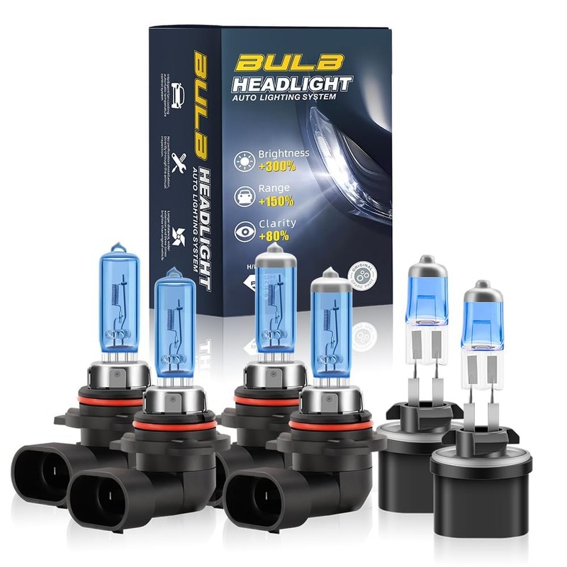 Fit For Nissan Armada 2005-2010 Headlight Bulbs, 9005/HB3 High Beam