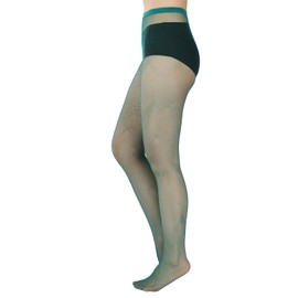 Black Omen bt027-f-135-no-gr-1-hoso Net Tights, Normal Green, Normal Green, Color (135 - Normal Green) - 1 - Fine Net, One Size Fits All