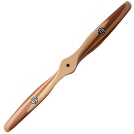 XOAR PJWWI Axial 23x10 RC Warbird Airplane Propeller. 23 Inch 2 Blade WWI German Axial Replica Giant Scale Wood Prop for Gas Engines