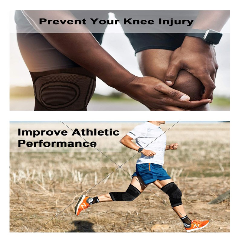 ZEACCT Knee Support for Men and Women, Compressed Knee Brace,