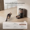 Automatic Cat Feeder: 3L Auto Food Dispenser with Timed Feeding|