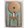 Sci-Collectables Starship Enterprise (Star Trek)- Light Switch Cover - Aged