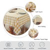 Laolitou Checkered Tablecloth Rectangle Washable Buffalo Plaid Picnic Table Cloth