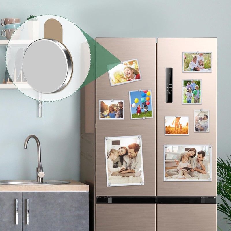 Jewan Jewan 100 Stück Neodym Magnete Extra Stark, 8x1mm Mini