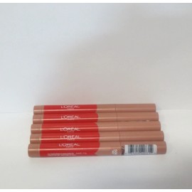L'Oréal L'OREAL MATTE LIP CRAYON #506 CARAMEL REBEL 0.04 OZ (LOT OF 5)
