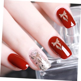 LALAFINA Elegant Metal Butterfly Nail Charms 1 Bag of Bowknot Nail Art Studs Alloy Nail Rivets for Manicure Decor