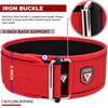 RDX Weight Lifting Belt 4" Adjustable Back Lumbar Support for