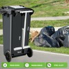 NEWTRY Manual Trash Compactor Mini, 120L Home Manual Garbage Compressor