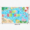 Pool Party Birthday Backdrop Summer Flamingo Pool Party Backdrop 3X5ft