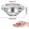 OwnMy Set of 3 Crystal Tea Light Holders Round Votive