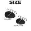2 Pairs Black Sponge Bump IT UP Volume Hair Base