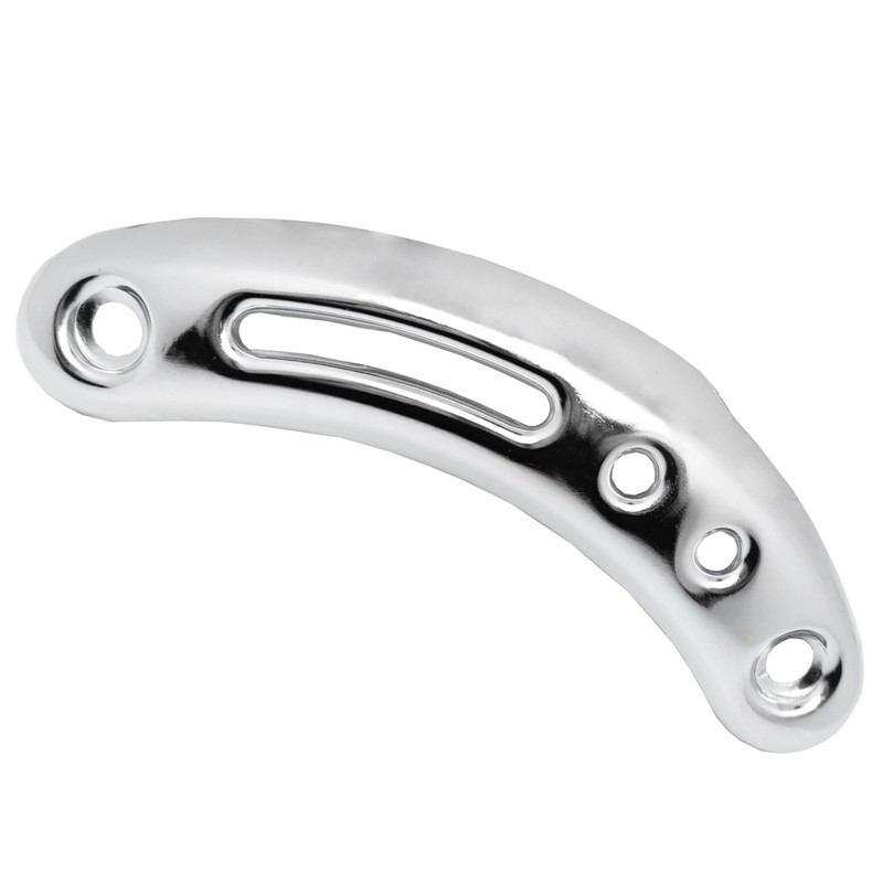 Compatible with Monkey 125 Z125 (2019-2024) Chrome Protective Muffler Pipe